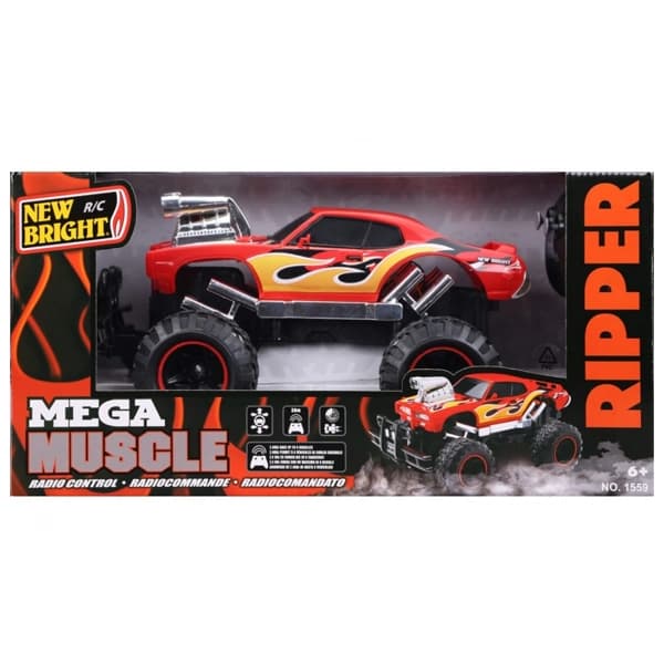 ماشین کنترلی New Bright مدل Ripper قرمز — تصویر ۴