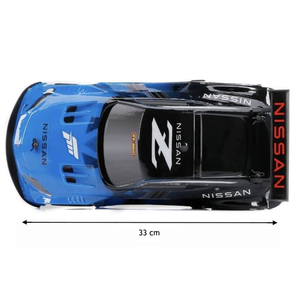 ماشین کنترلی New Bright مدل Nissan Z Super GT آبی — تصویر ۲