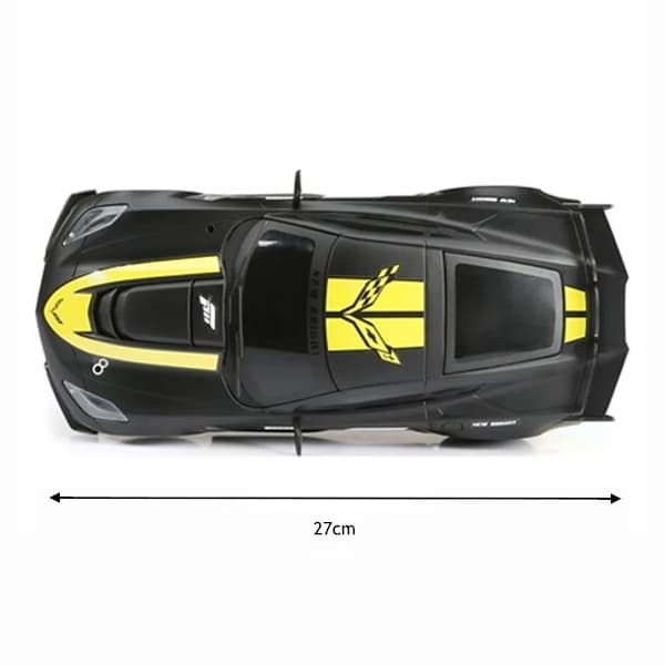 ماشین کنترلی New Bright مدل Corvette ZR.1 مشکی — تصویر ۲