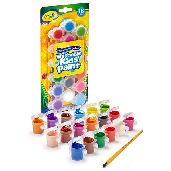 گواش 18 رنگ قابل‌شستشو کرایولا Crayola — تصویر ۲