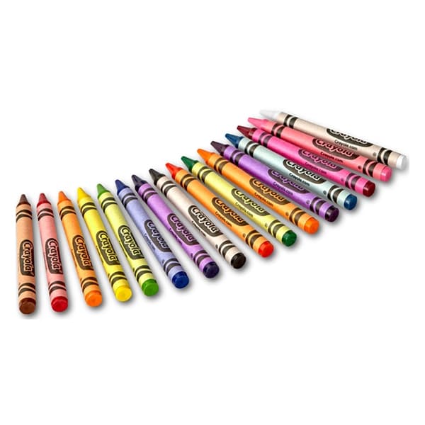 مداد شمعی قابل‌شستشو 16 رنگ کرایولا Crayola — تصویر ۲