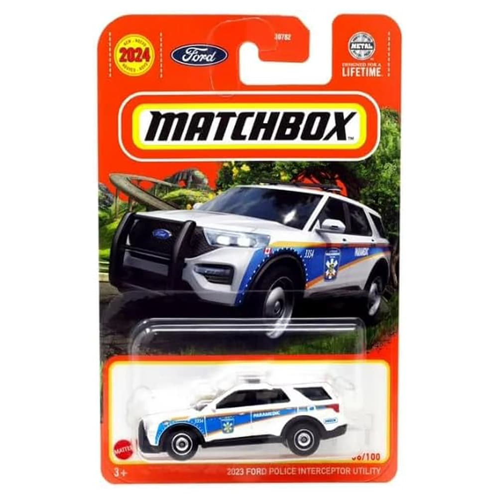 ماشین فلزی Matchbox مدل Ford Police 2023 Interceptor UTILITY