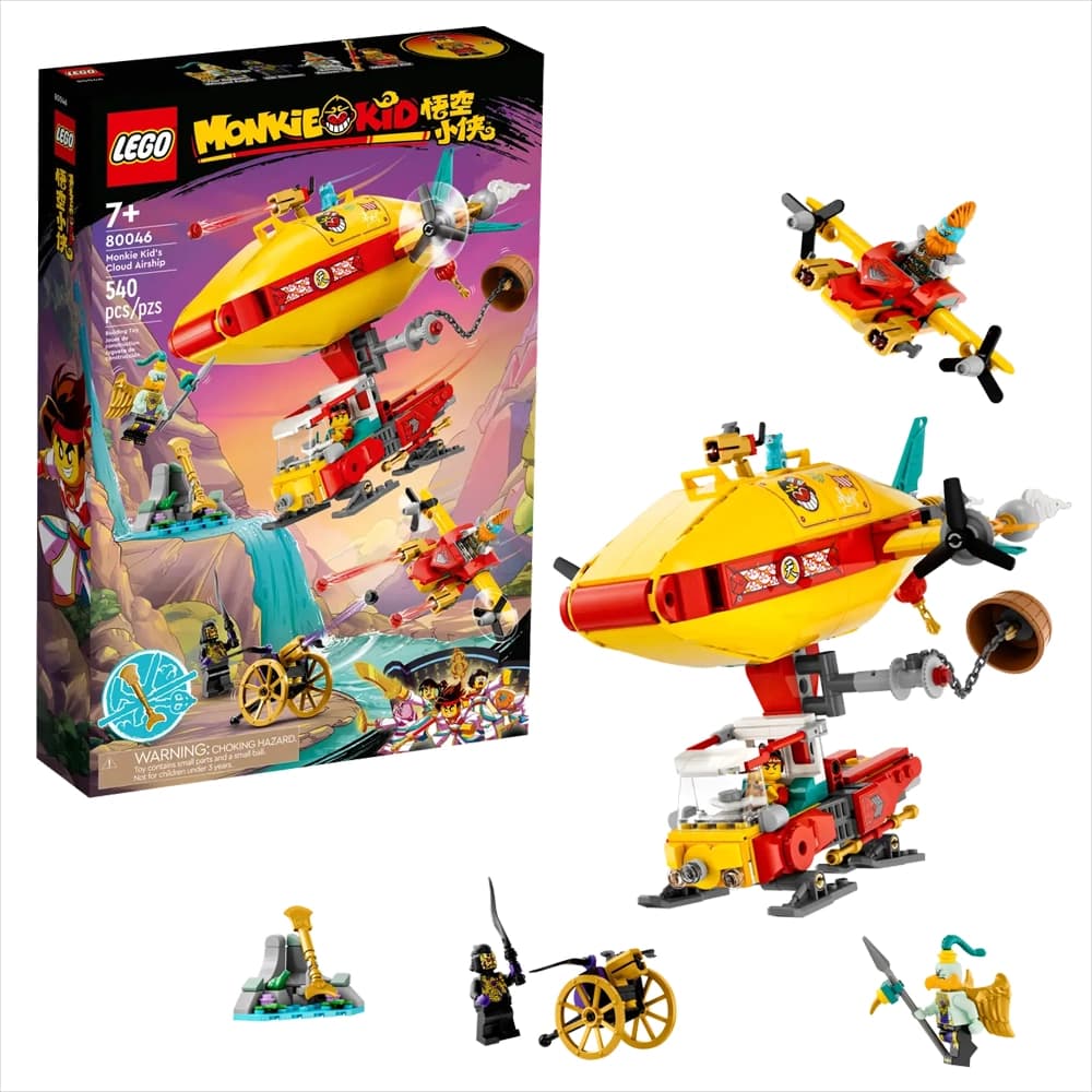 لگو Monkie Kid مدل 80046 Monkie Kid’s Cloud Airship