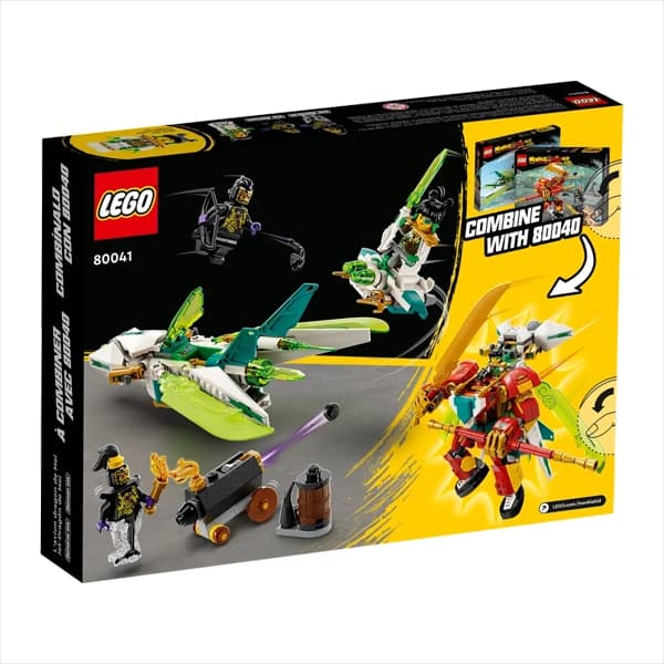 لگو Monkie Kid مدل 80041 Mei’s Dragon Jet — تصویر ۴