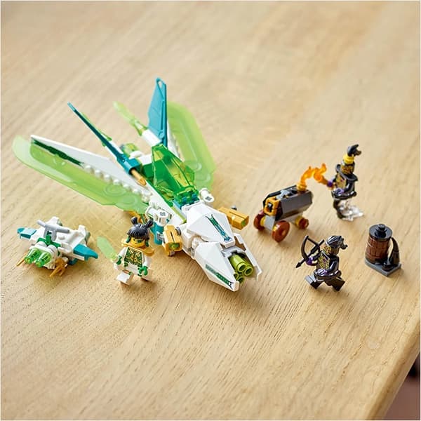 لگو Monkie Kid مدل 80041 Mei’s Dragon Jet — تصویر ۵