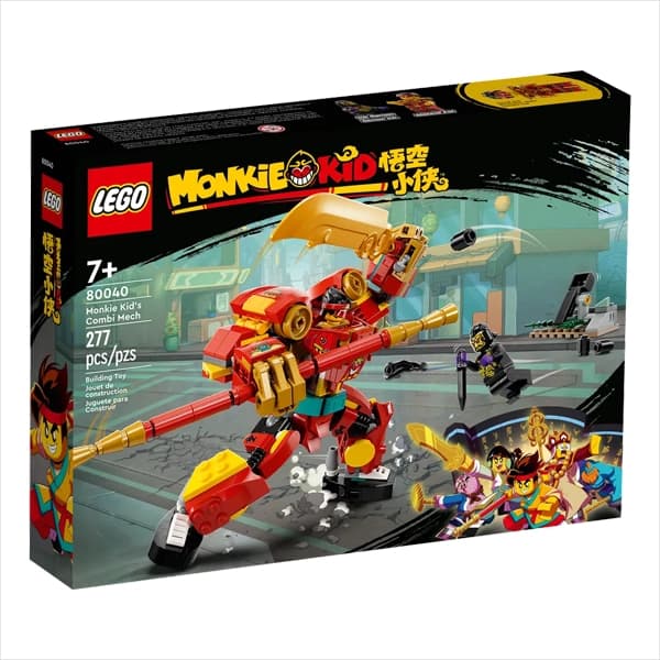 لگو Monkie Kid مدل 80040 Monkie Kid’s Combi Mech — تصویر ۲
