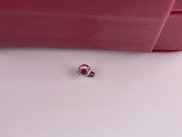 پیرسینگ میکرودرمال 5ml تک نگین اوپال — تصویر ۲