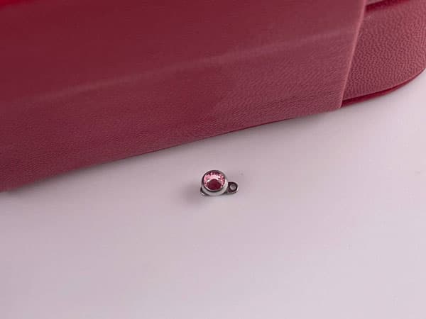 پیرسینگ میکرودرمال 5ml تک نگین اوپال — تصویر ۳
