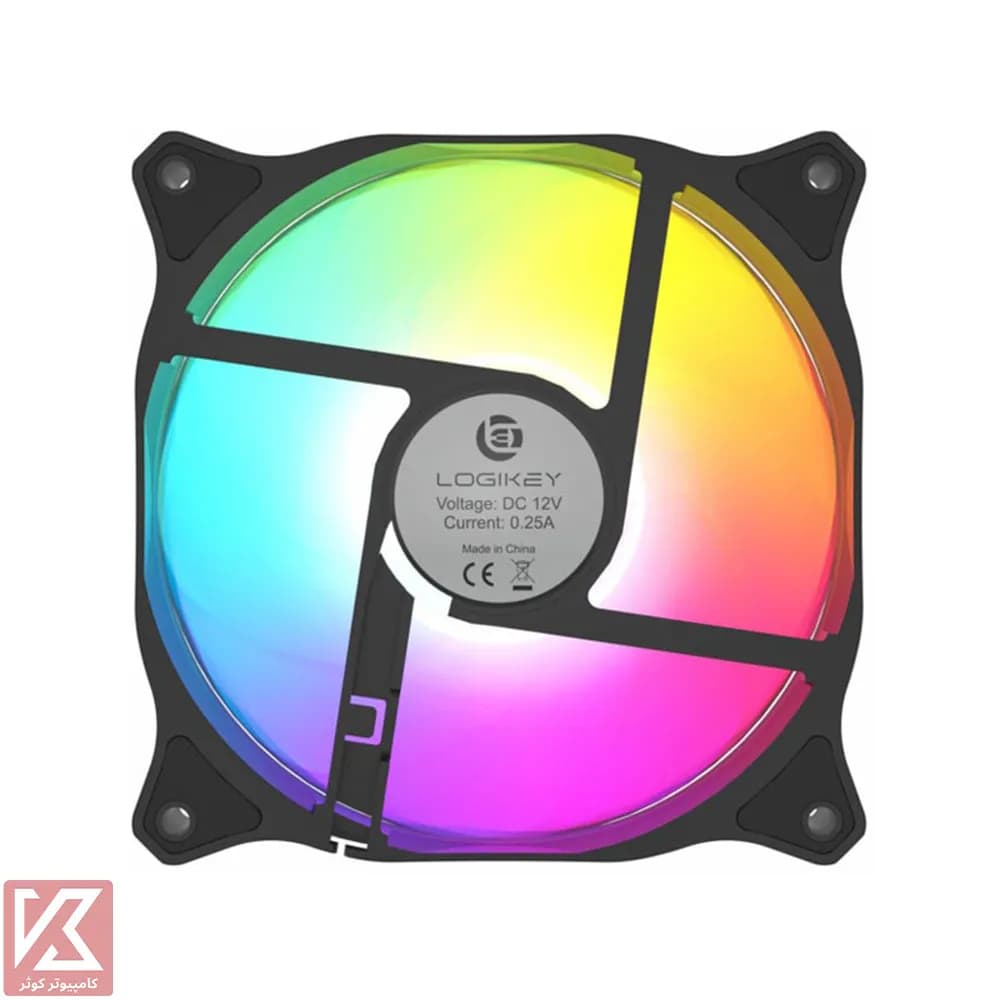 فن کیس لاجی کی مدل F141B ARGB — تصویر ۴