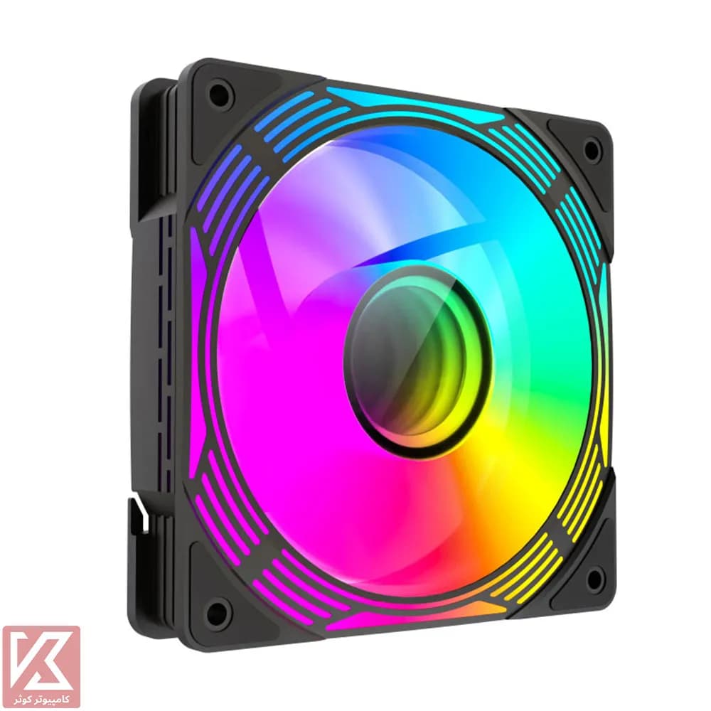 فن کیس گیم مکس مدل FN12A C8I-R Reverse — تصویر ۲