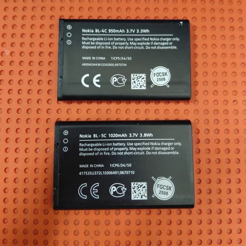 باطری نوکیا 4C 5C با گارانتی تعویض 6 ماهه مدل های دیگر در چت اعلام کنید