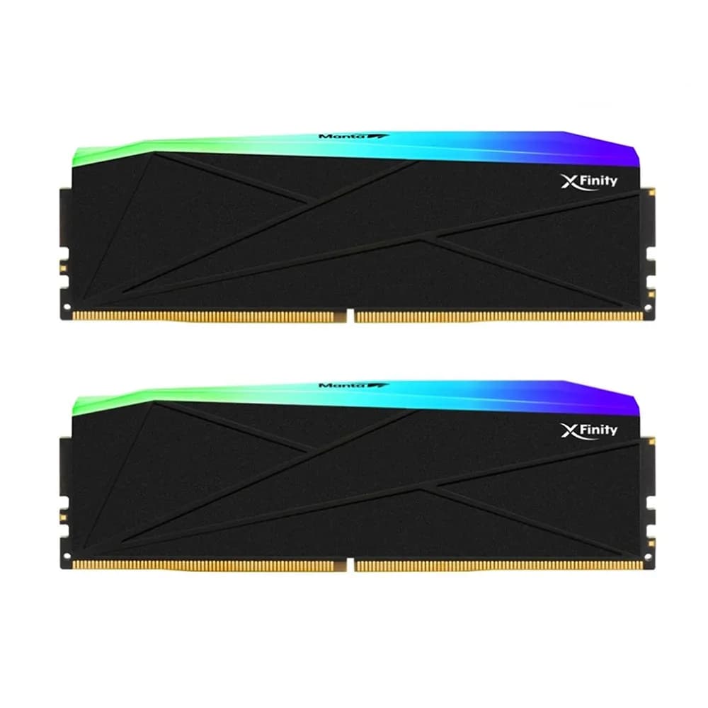 رم وی کالر 32 گیگابایت (2×16) دو کانال DDR5 6000 مدل Manta XFinity RGB CL30