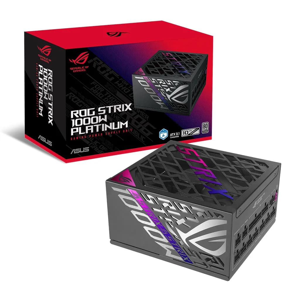 پاور ایسوس 1000 وات فول ماژولار مدل ROG Strix 1000W Platinum