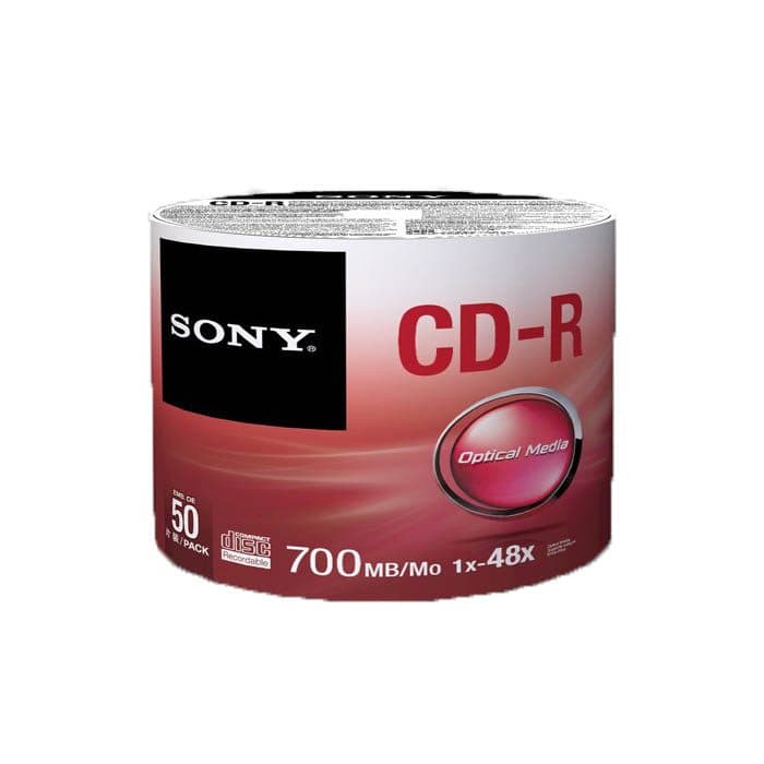 سی دی خام سونی ۵۰ عددی SONY CD — تصویر ۲