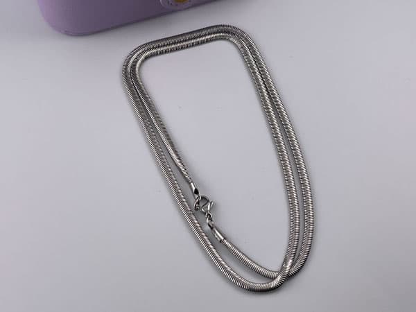 گردنبند ماری مردانه استیل
