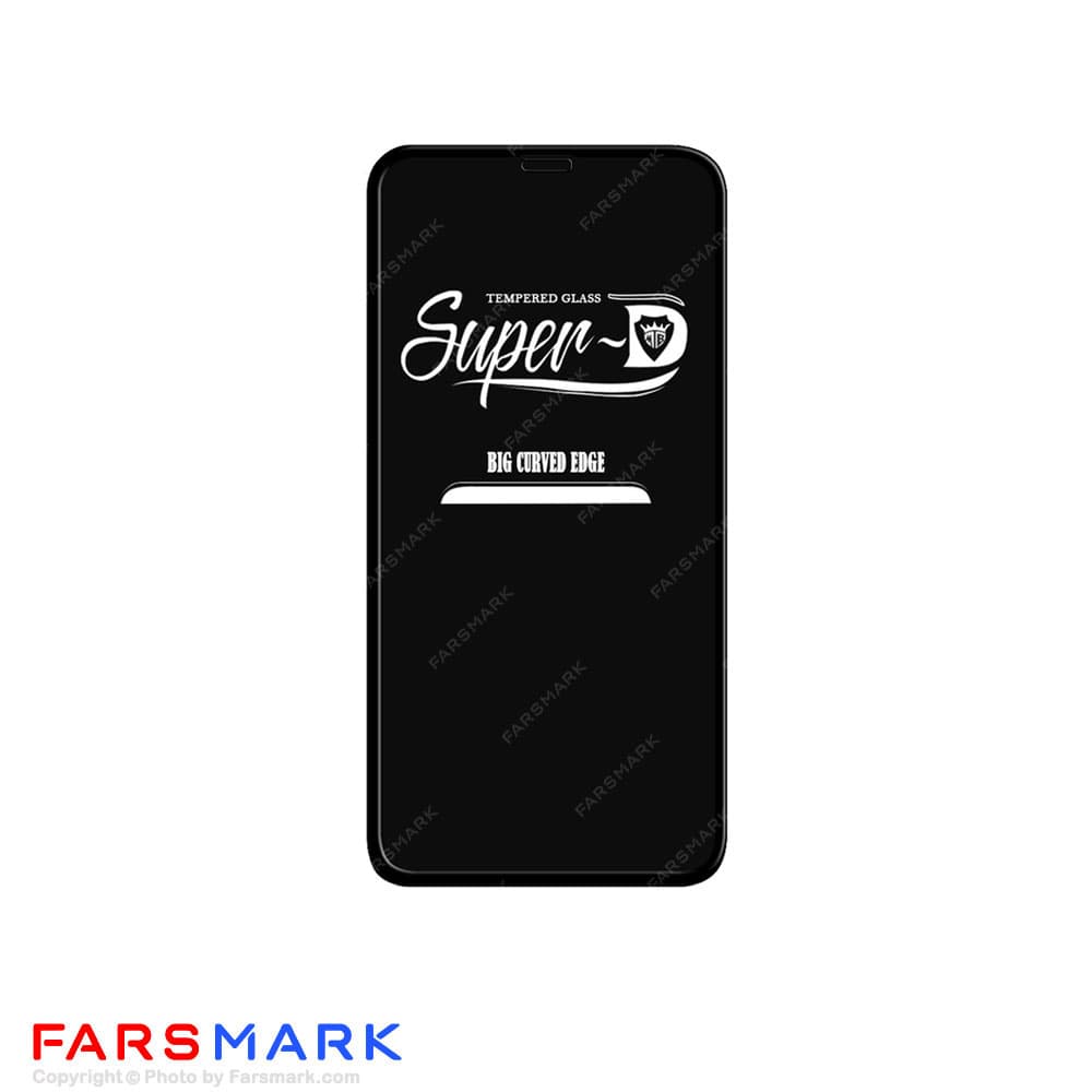گلس تمام صفحه اپل آیفون Apple iPhone XS مدل Super-D