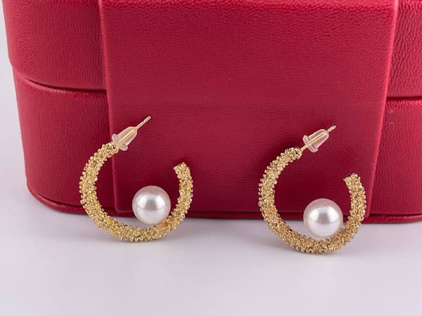 گوشواره طلایی ساده