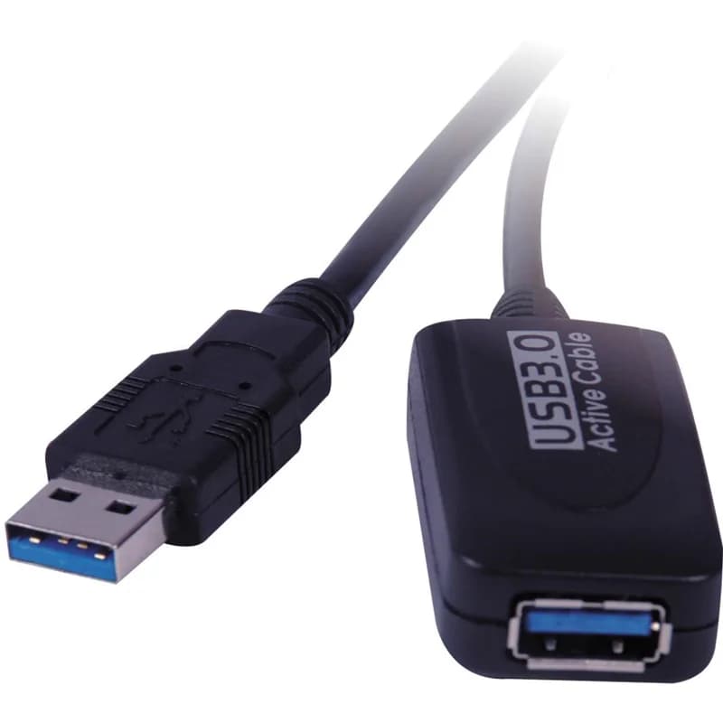 کابل افزایش طول USB 3.0 فرانت مدل FN-U3CF100 به طول 10 متر با آداپتور