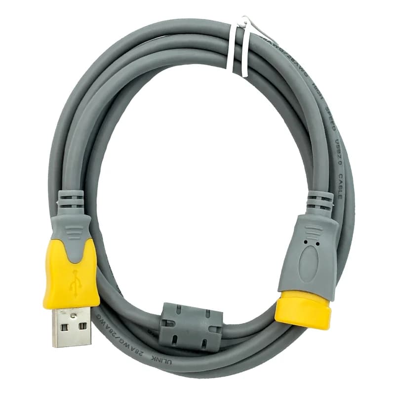 کابل افزایش طول USB 2.0 شیلد دار برند وگیگ مدل V-U101 طول 1.5 متر