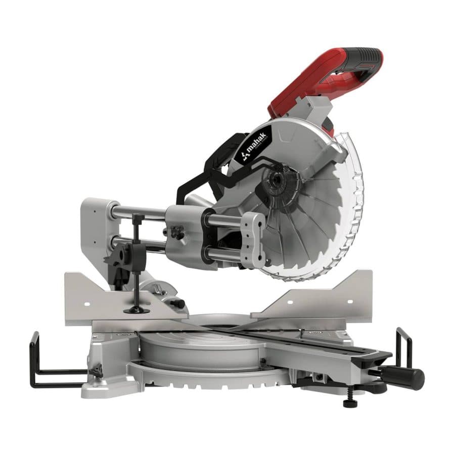 اره فارسی بر 255 میلیمتر دوبل با اسلاید عمودی و نور محک مدل MS-255/305I