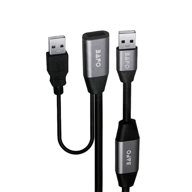 کابل افزایش طول (اکتیو) USB 2.0 بافو طول 20 متر