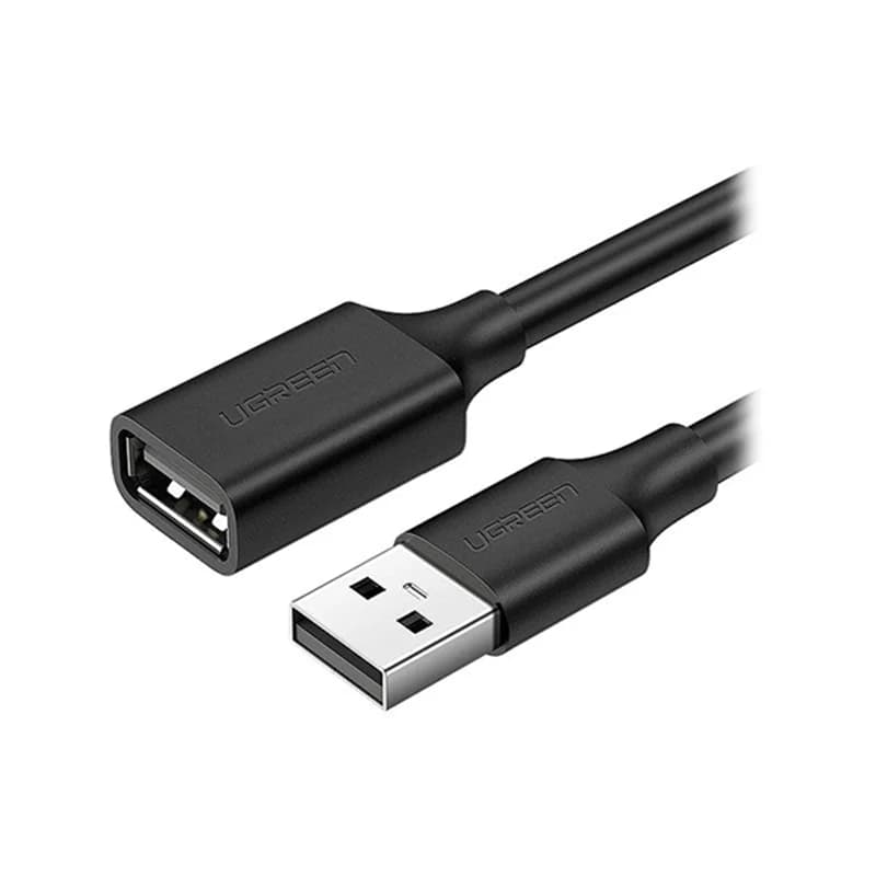 کابل افزایش طول 2.0 USB یک سر نر یک سر ماده یوگرین مدل 10317-US103 طول 3 متر