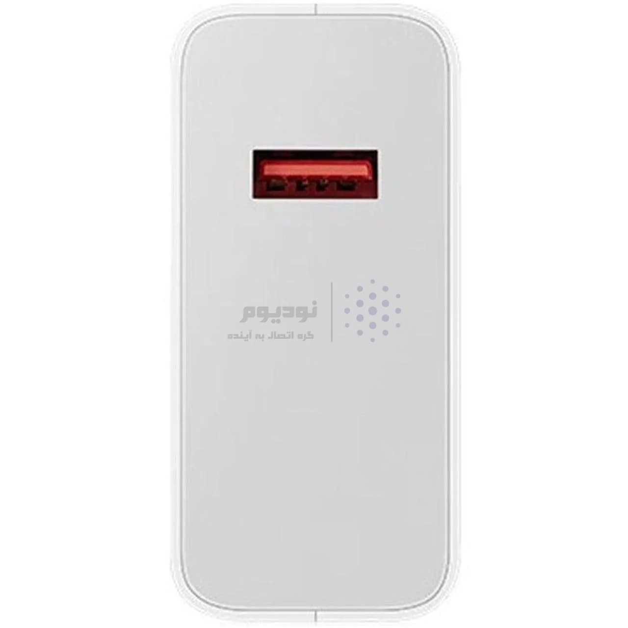 شارژر دیواری فست تک پورت Xiaomi مدل MDY-11-EZ 67W به همراه کابل شارژ Type-C – سفید – MMX (اصل چین) — تصویر ۲