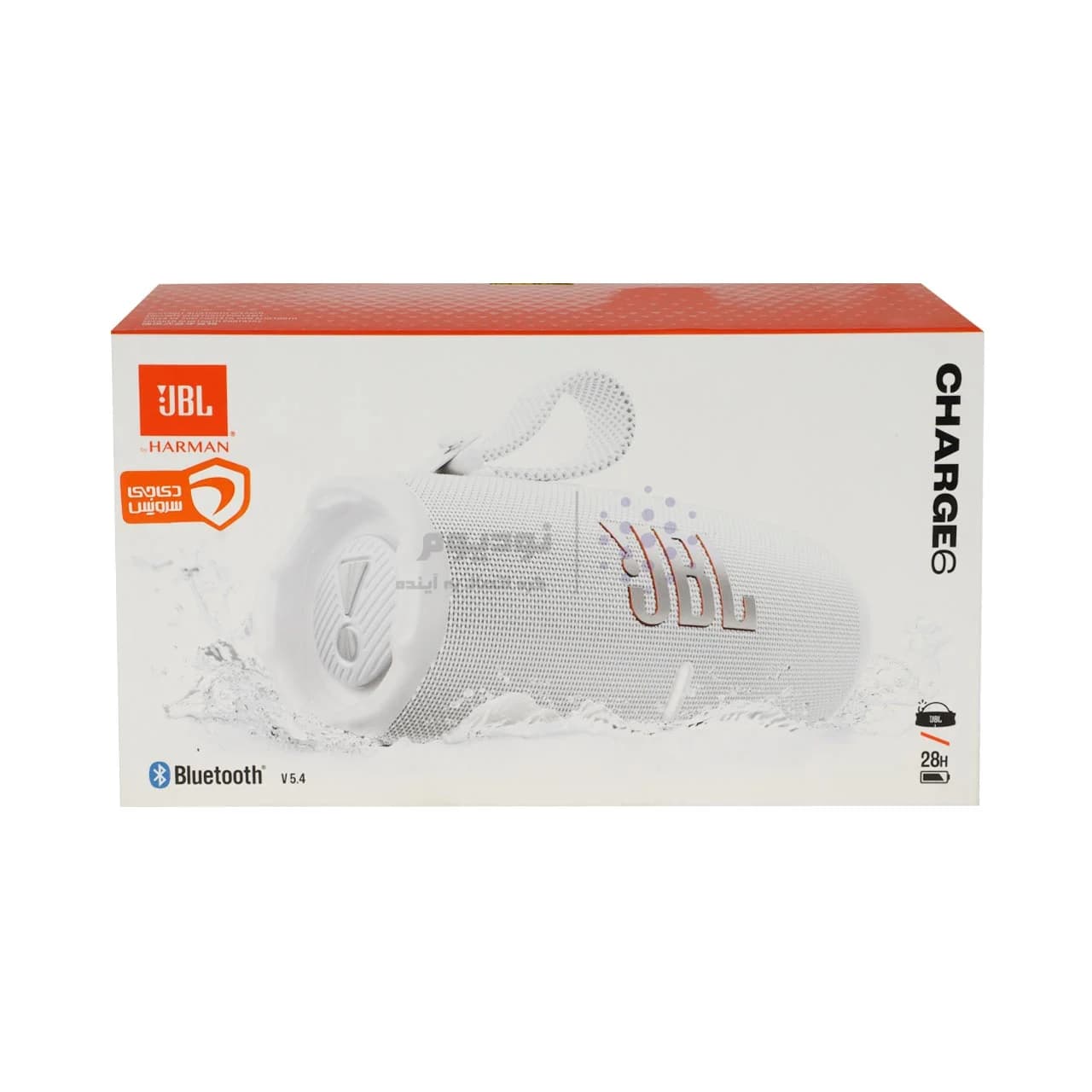 اسپیکر پرتابل JBL مدل CHARGE6 – سفید (گارانتی 18 ماهه شرکتی) — تصویر ۴