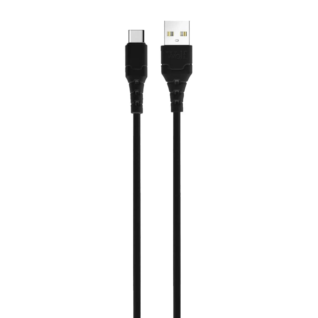 کابل شارژ Type-C – مشکی – فله – MN(بدون پک)