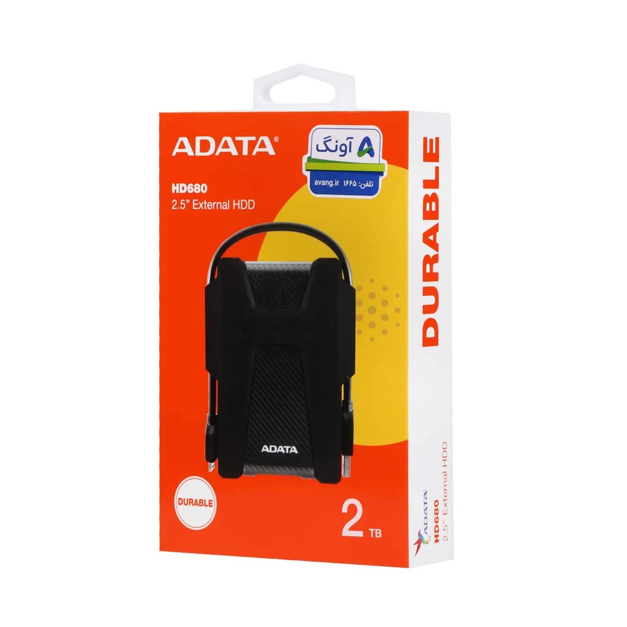 هارد اکسترنال ADATA مدل HD680 ظرفیت 2TB – مشکی (گارانتی شرکت آونگ) — تصویر ۷