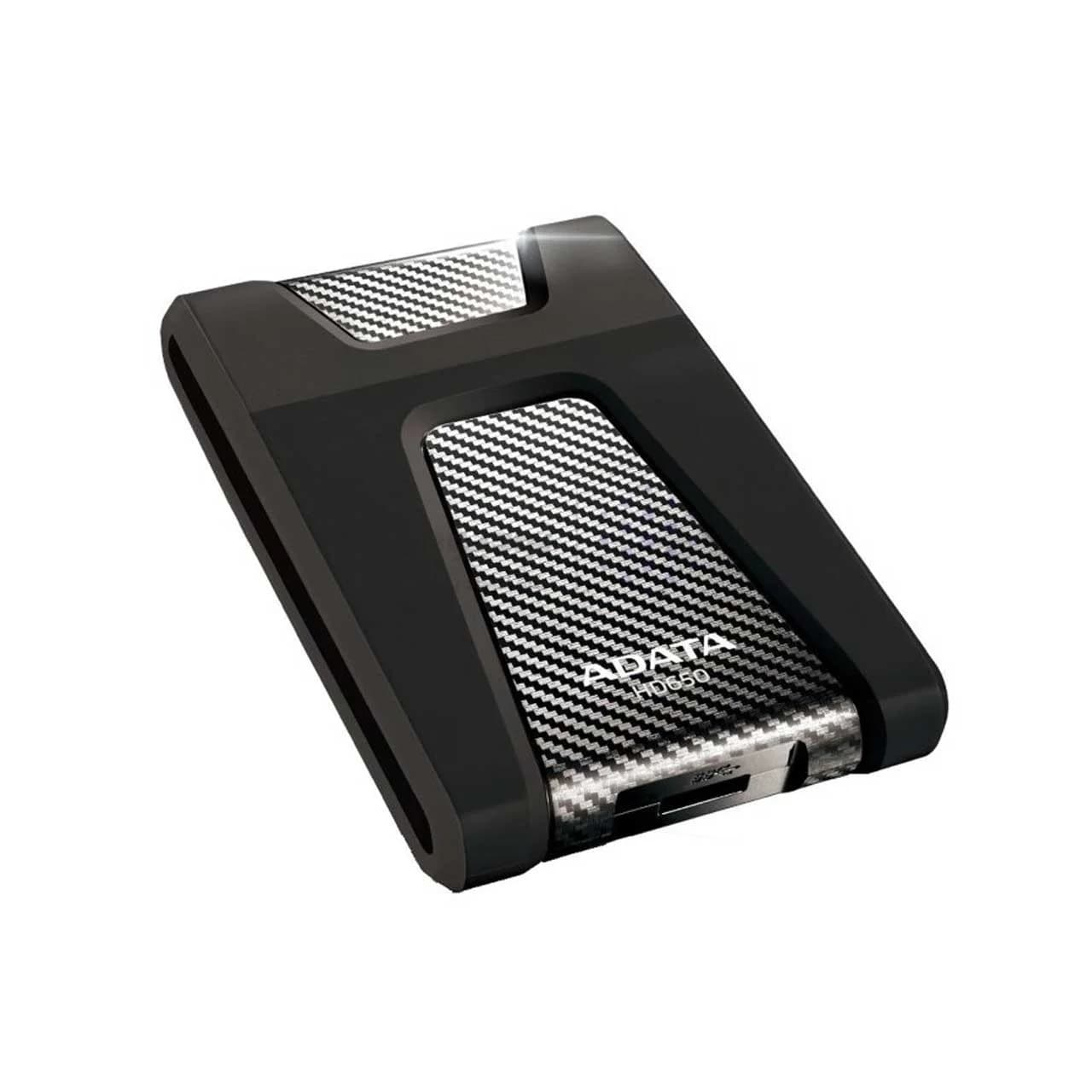 هارد اکسترنال ADATA مدل Durable HD650 ظرفیت 2TB – مشکی (گارانتی شرکت آونگ) — تصویر ۳