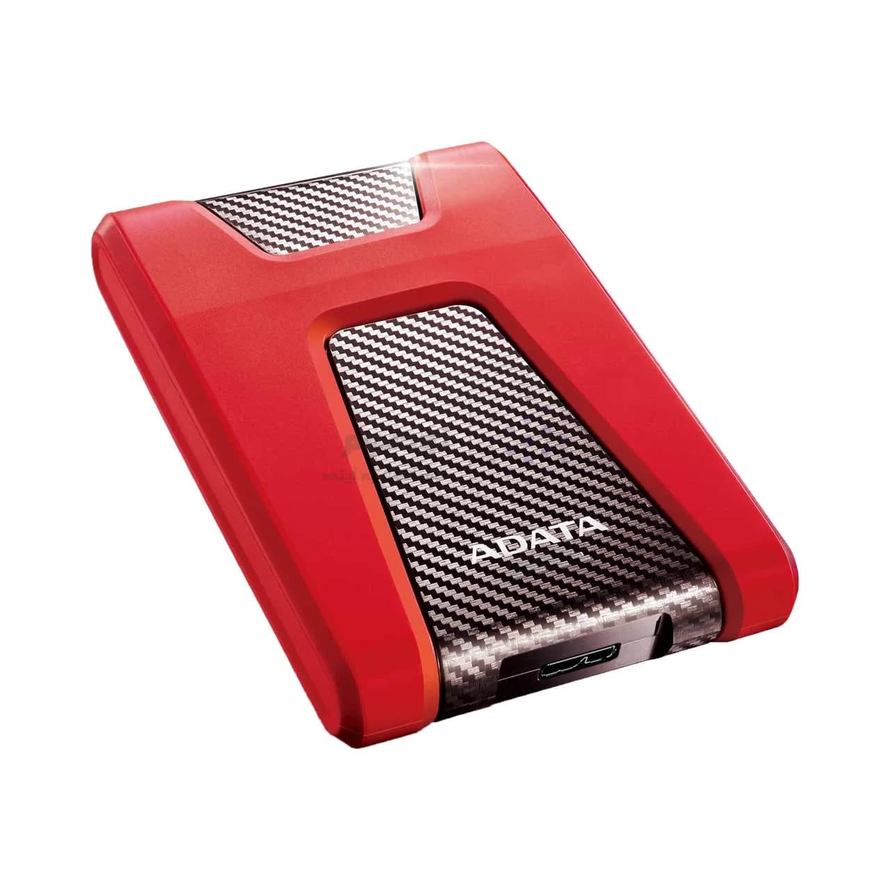 هارد اکسترنال ADATA مدل Durable HD650 ظرفیت 1TB – قرمز (گارانتی شرکت آونگ) — تصویر ۲