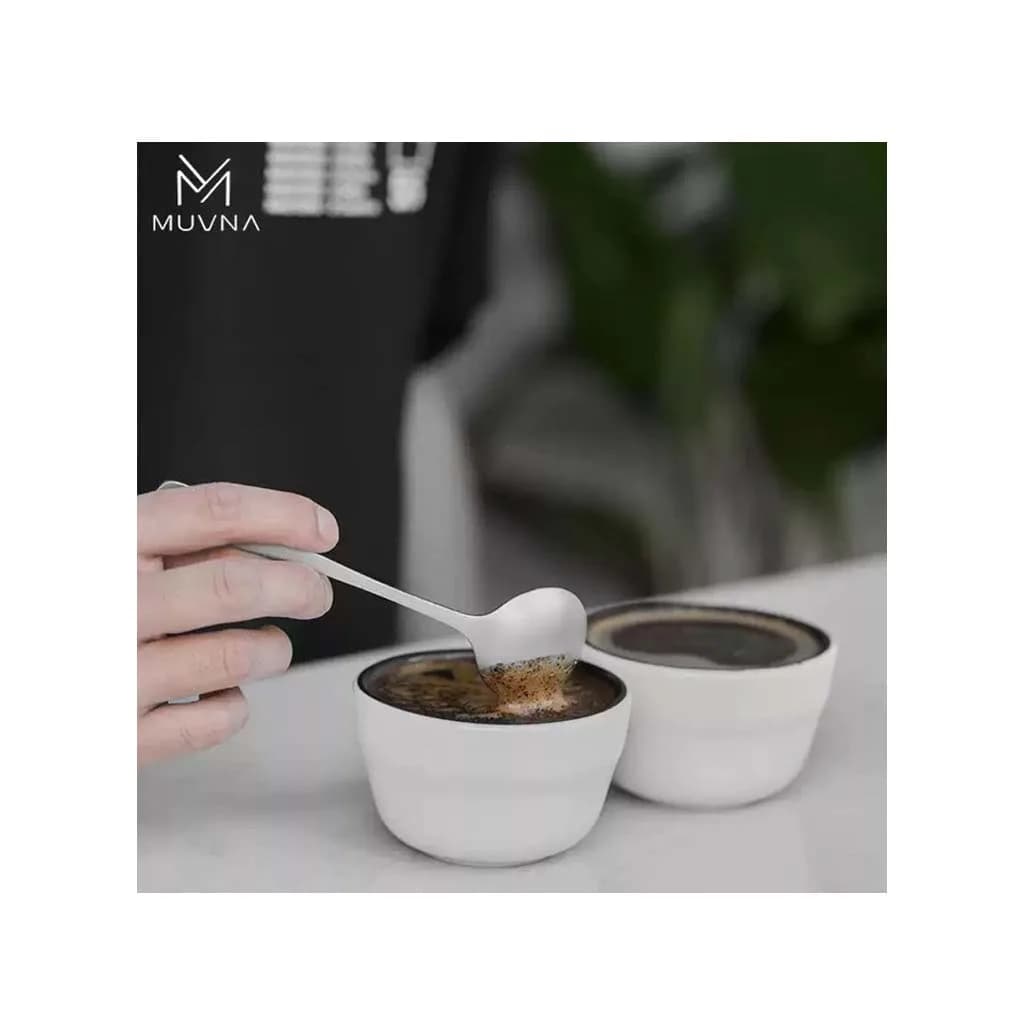 قاشق کاپینگ قهوه تیتانیومی استاندارد sca برند MUVNA — تصویر ۴