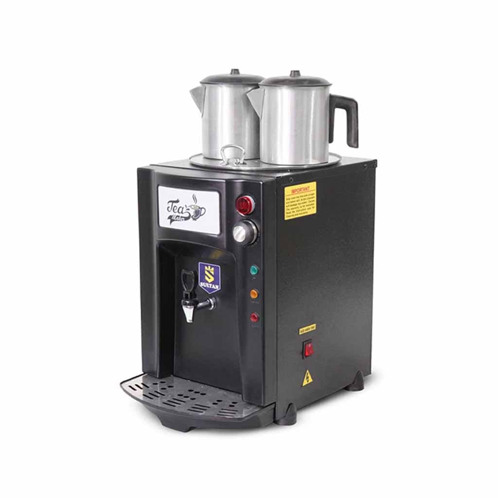 سماور صنعتی هوشمند پریمیوم برقی 2 قوری سلطان مدل SU-PA215