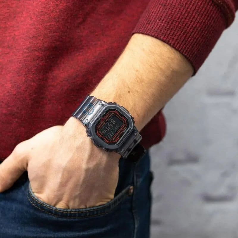 ساعت کاسیو G-SHOCK مردانه مدل DW-B5600G-1DR — تصویر ۴