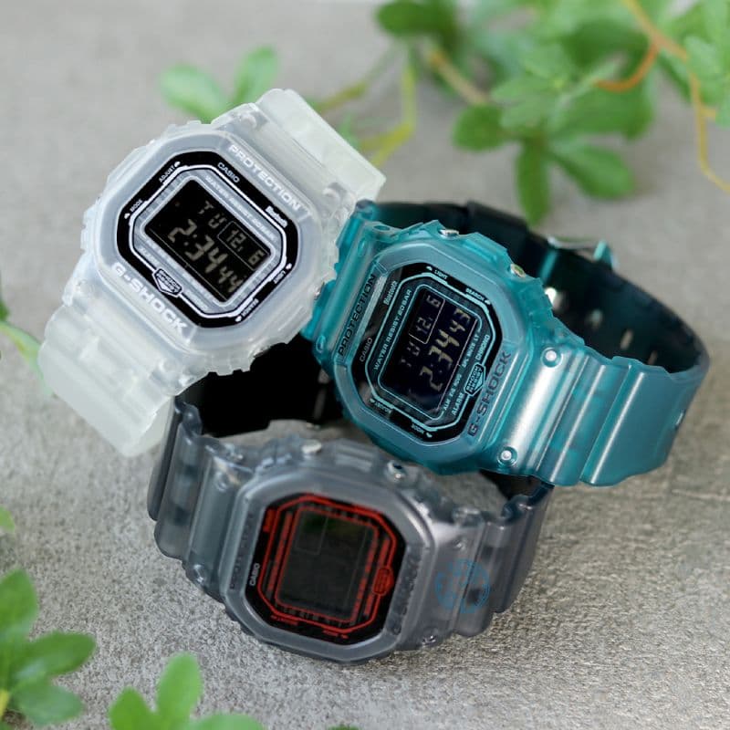 ساعت کاسیو G-SHOCK مردانه مدل DW-B5600G-1DR — تصویر ۵
