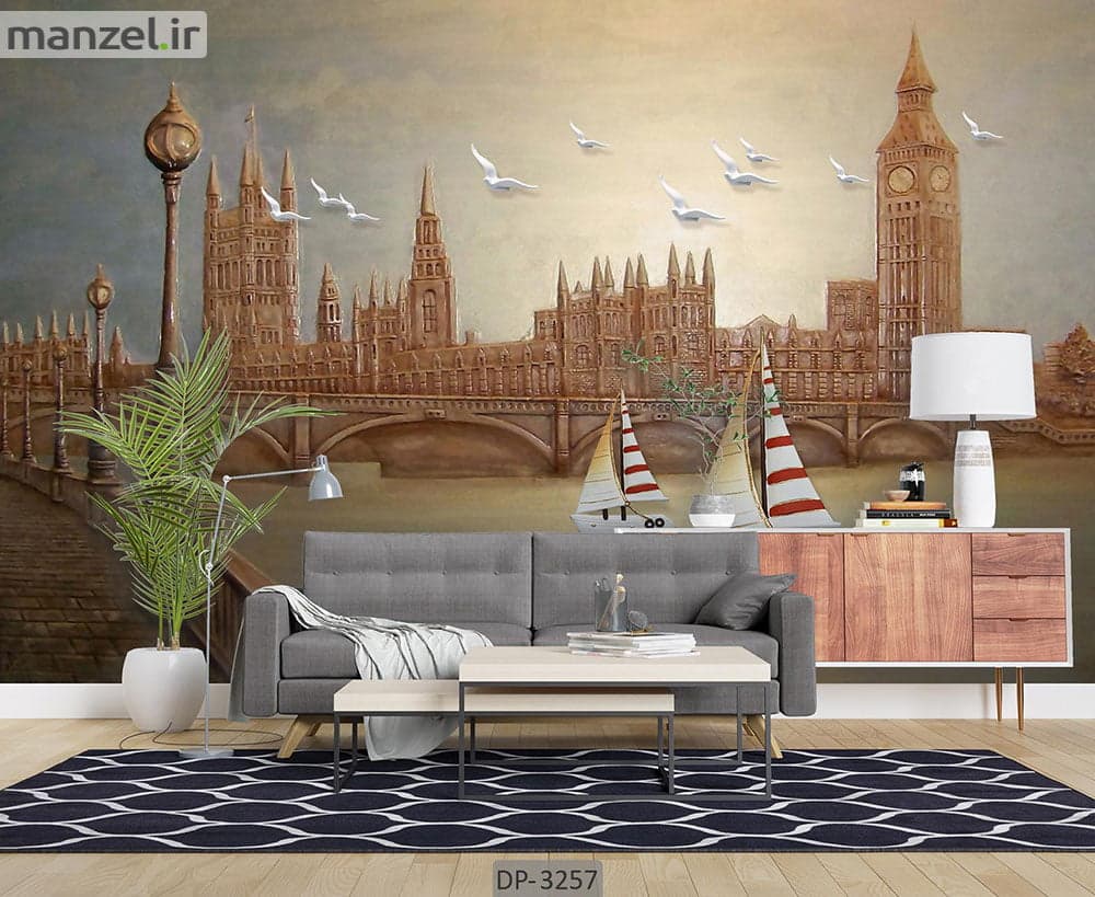 پوستر دیواری طرح شهر DP-3257