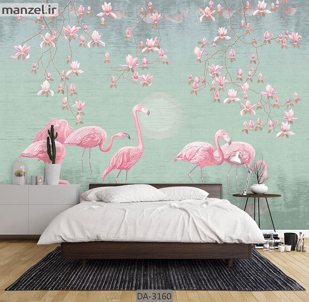 پوستر دیواری فلامینگو DA-3160