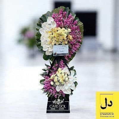 ارسال دسته گل برای تالار ضیافت کرج