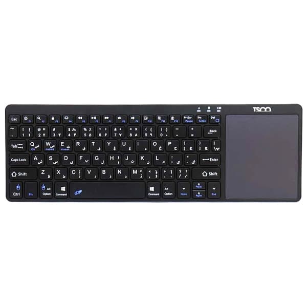 کیبورد بلوتوثی بیسیم تسکو مدل TKM 7320B دارای تاچ پد