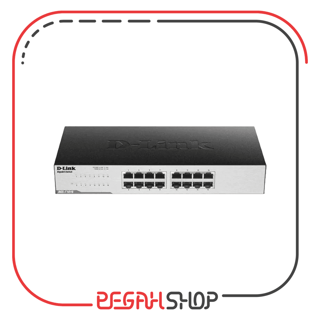سوئیچ ۱۶ پورت D-LINK DGS-F1016 — تصویر ۴