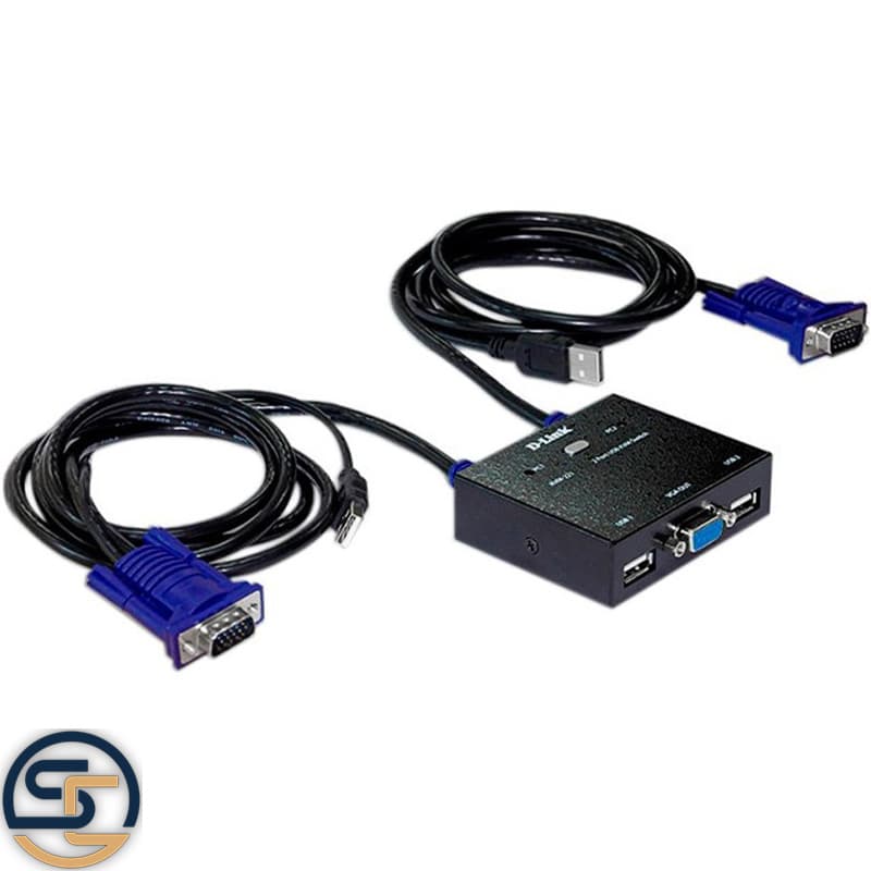 سوئیچ 2 پورت D-LINK KVM-222