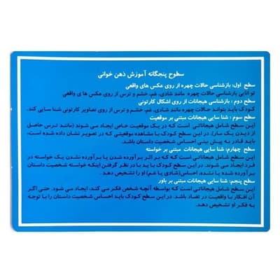 فلش کارت های آموزش ذهن خوانی پرنیان (تقویت مهارت های ارتباطی و اجتماعی) — تصویر ۶