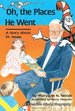 دانلود کتاب Oh, the Places He Went: A Story About Dr. Seuss-Theodor Seuss Geisel (Carolrhoda Creative Minds Book)