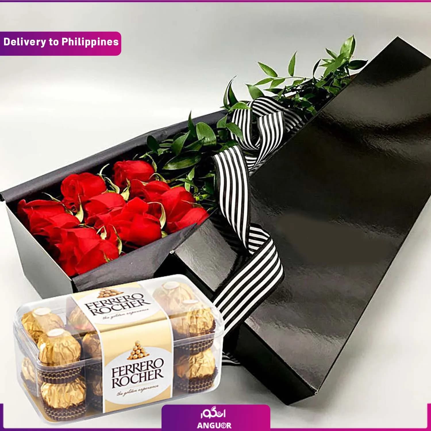 (delivery in Philippines) 12 Imported Equadorian Red Roses