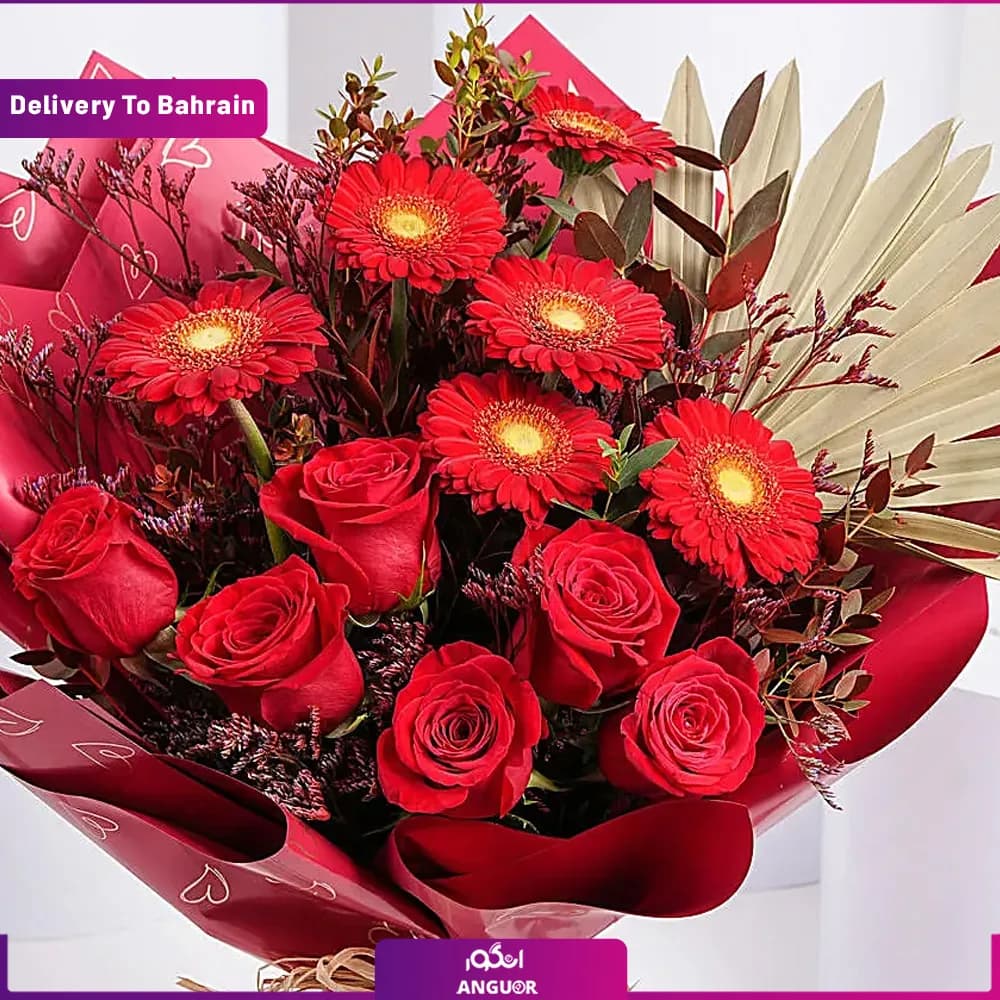 A Beautiful Dream Flowers Bouquet (Delivery in Bahrain) — تصویر ۲