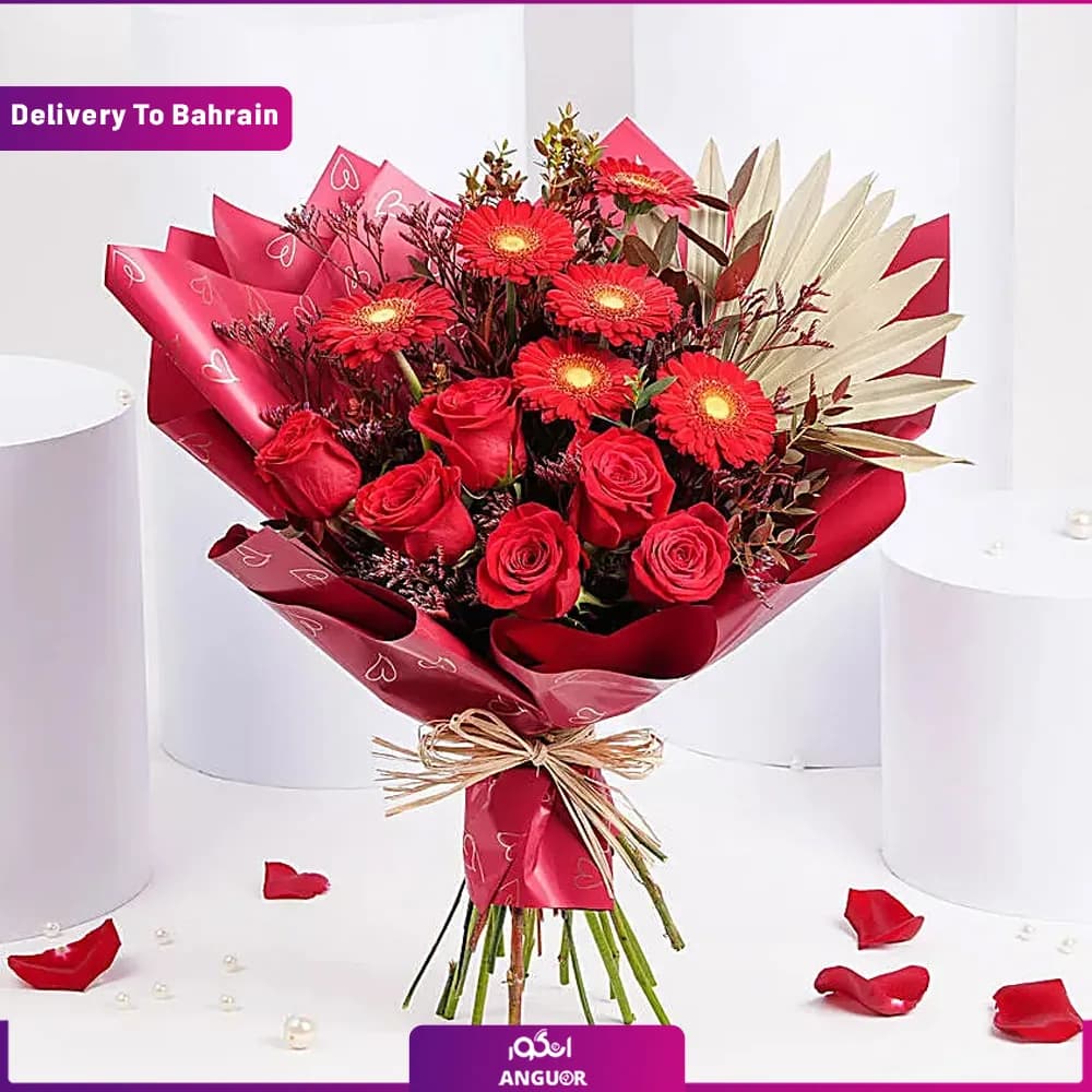 A Beautiful Dream Flowers Bouquet (Delivery in Bahrain)