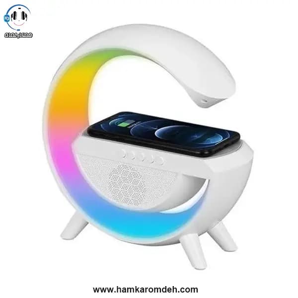 اسپیکر بلوتوثی و شارژر وایرلس BT-2301 — تصویر ۲