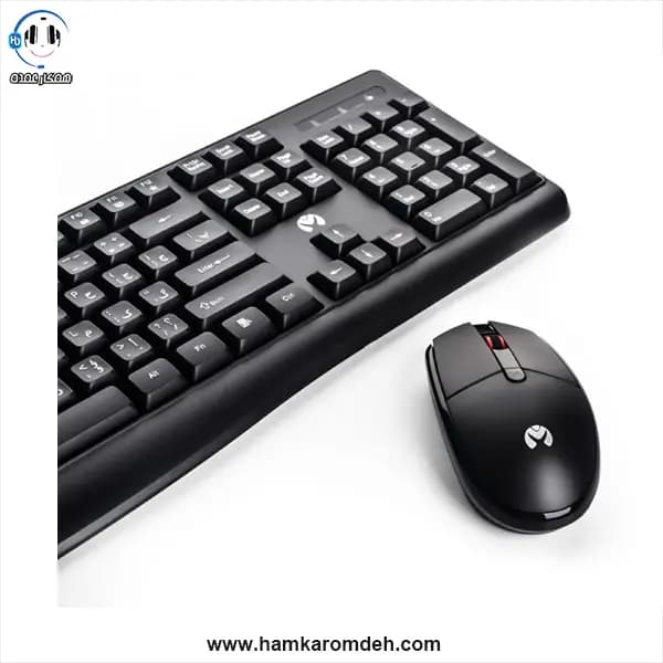 کیبورد و ماوس بی سیم C013 میکاسو MIKUSO — تصویر ۳