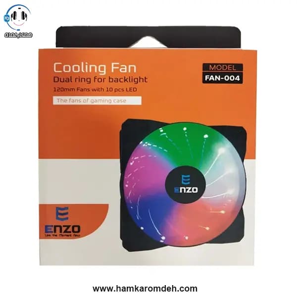 فن کیس RGB 004 انزو ENZO — تصویر ۲